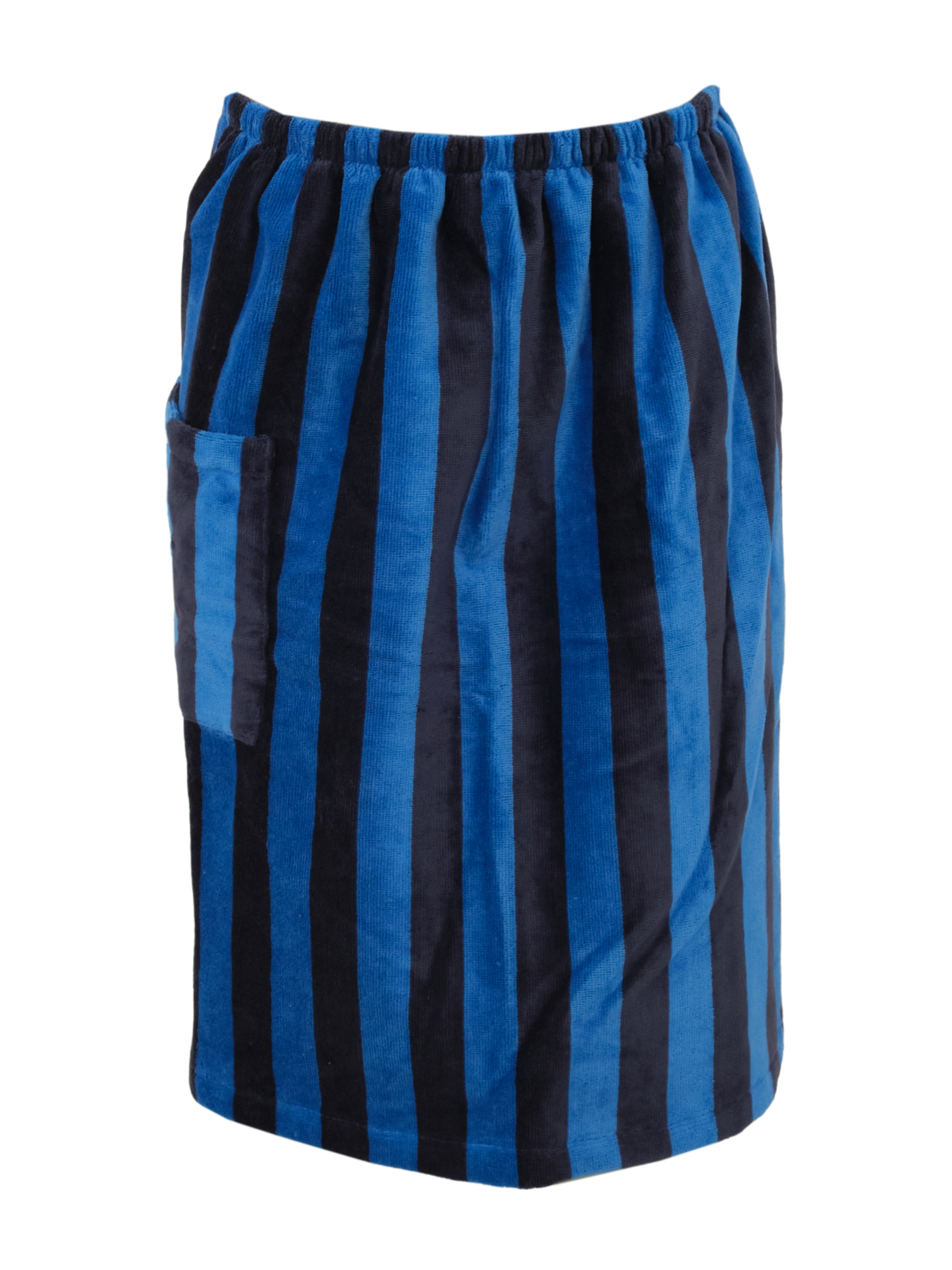Ratia kietaisupyyhe miesten 70x150 cm tummansininen-sininen