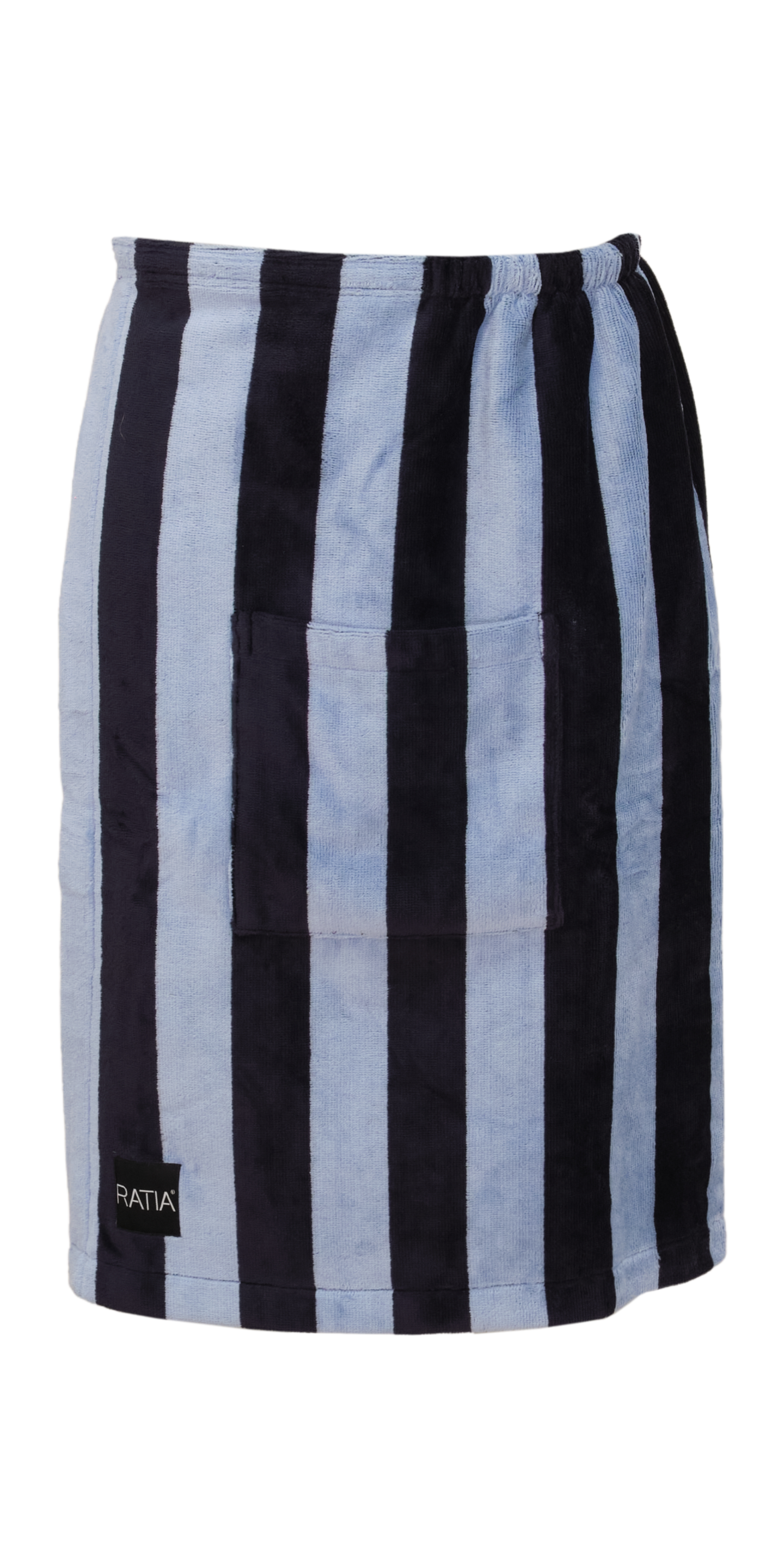 Ratia kietaisupyyhe miesten 70x150 cm sininen-vaaleansininen
