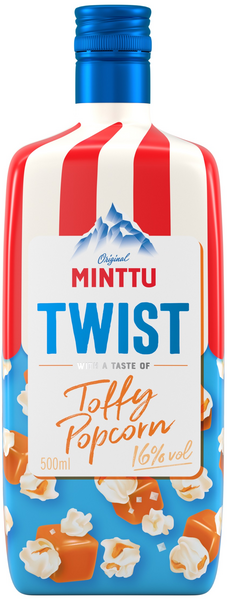 Minttu Twist Toffy Popcorn 50cl 16%