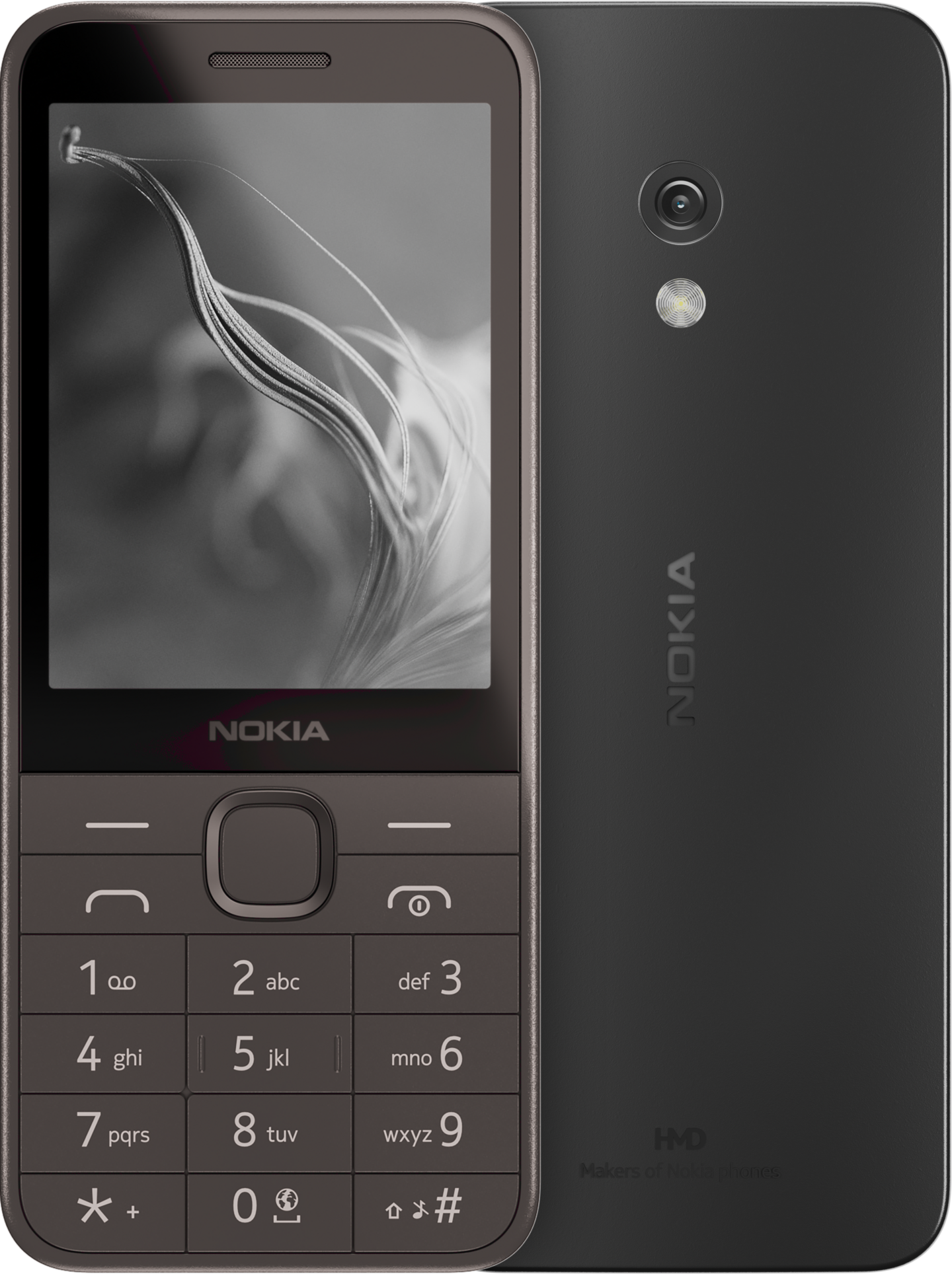 Nokia 235 4G (2024) -matkapuhelin, musta