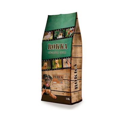 Perus Rokka täysravinto koirille 3kg