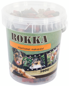 Rokka Viljattomat makupalat koirille 500g