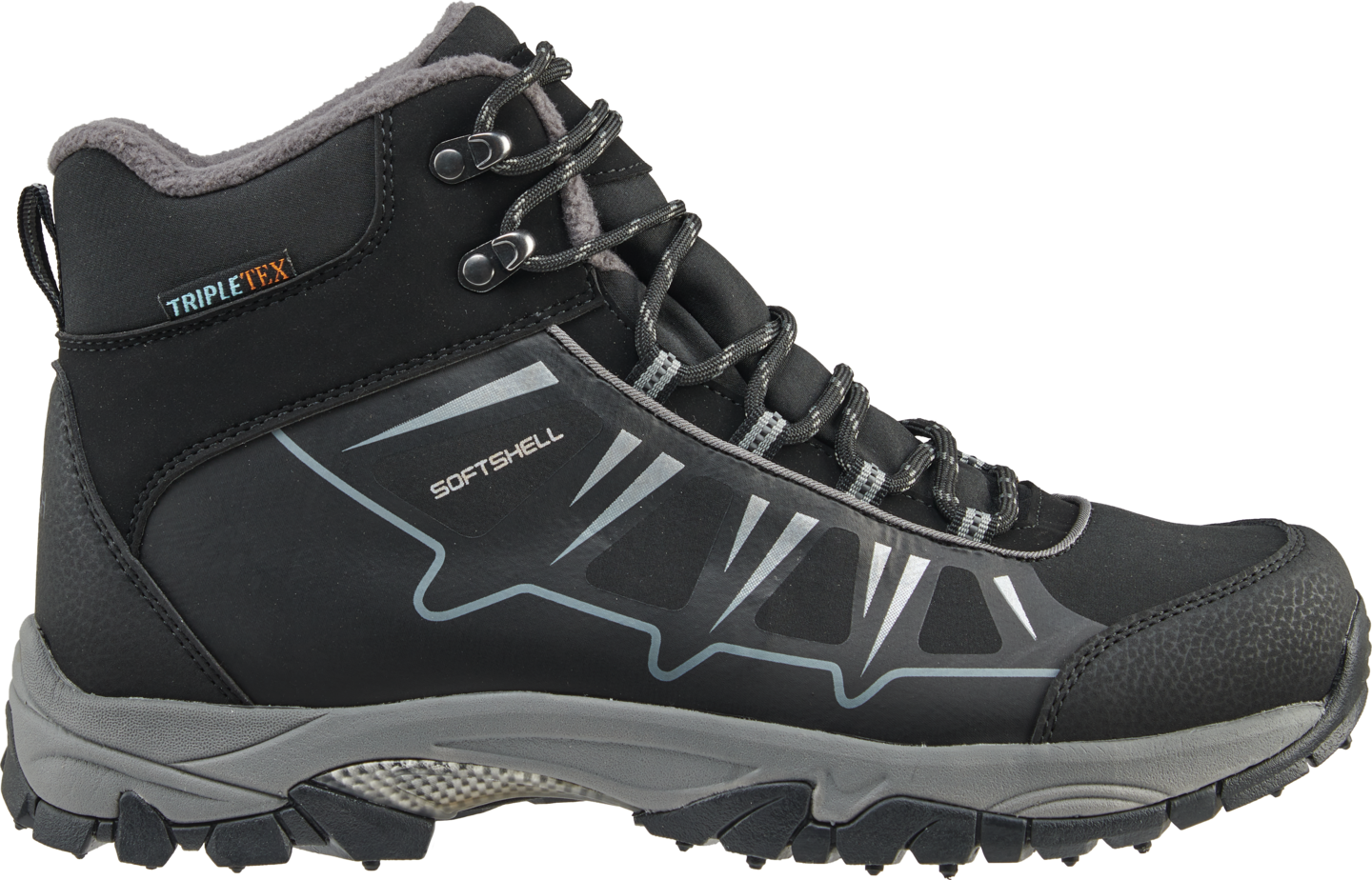 mywear miesten nastakengät Burgau Mid musta