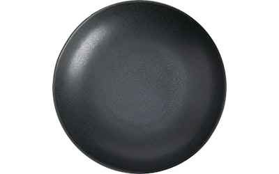 myhome Iivari lautanen syvä 22 cm musta - kuva