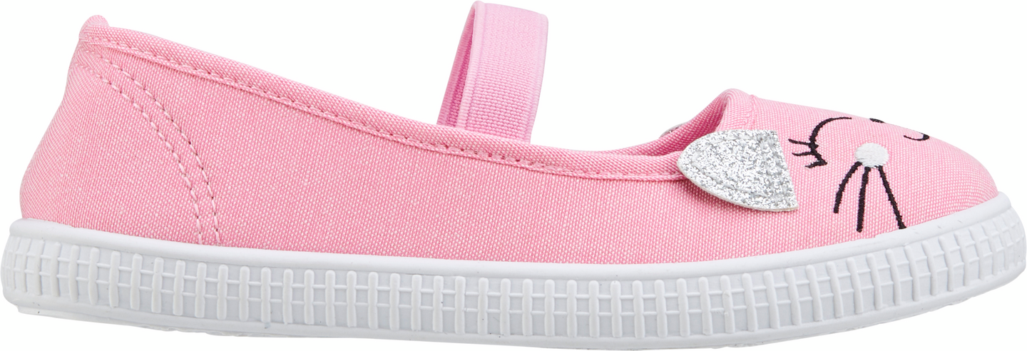 mywear lasten kangaskengät Carino pinkki