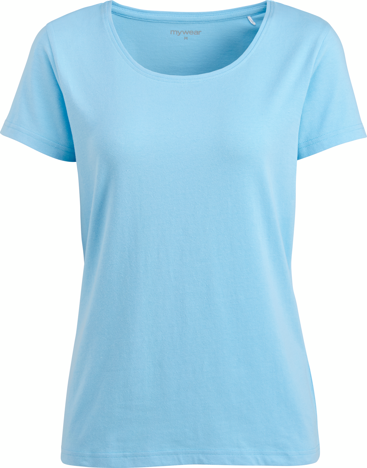 mywear naisten t-paita Astrid turkoosi