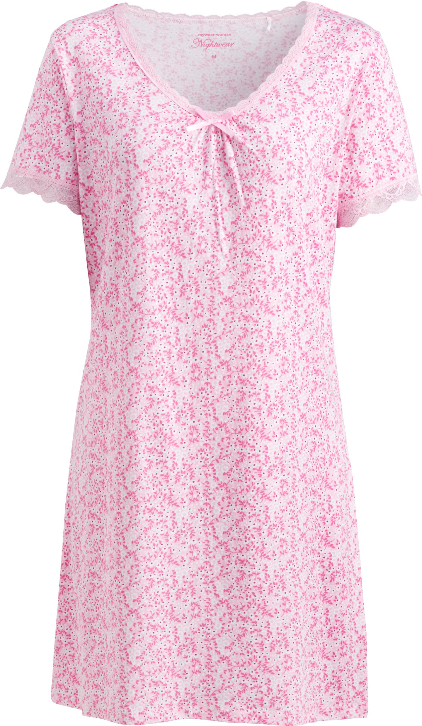 mywear naisten yöpaita Isabella vaaleanpunainen