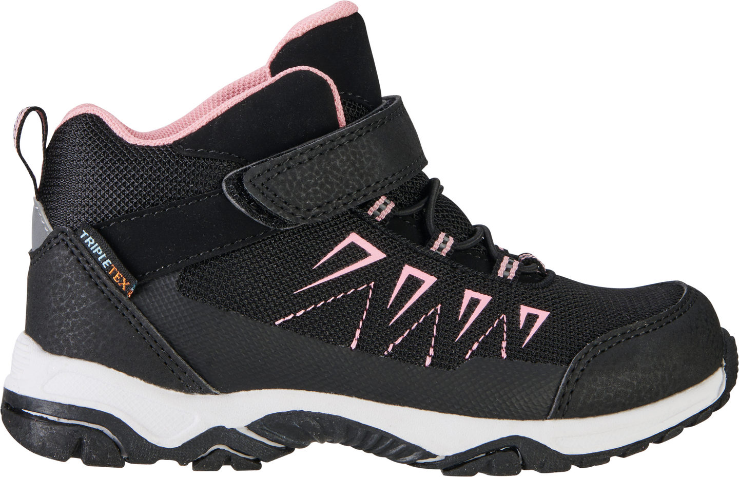 mywear lasten vedenpitävät välikausikengät Alpi musta pinkki