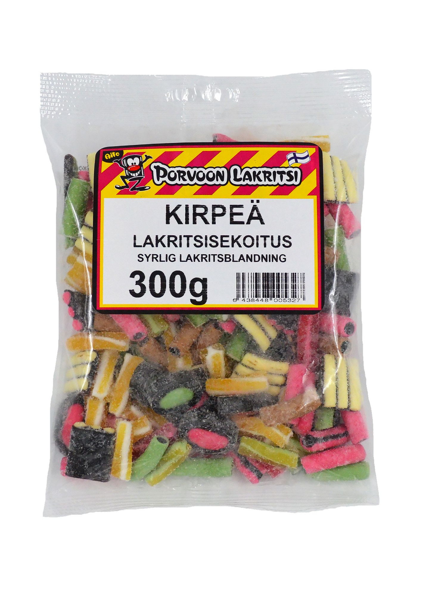 Porvoon Lakritsi Kirpeä lakritsisekoitus 300g