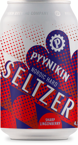 Pyynikin Brewing Company Nordic Hard Seltzer Sharp Lingonberry 4,5% 0,33l