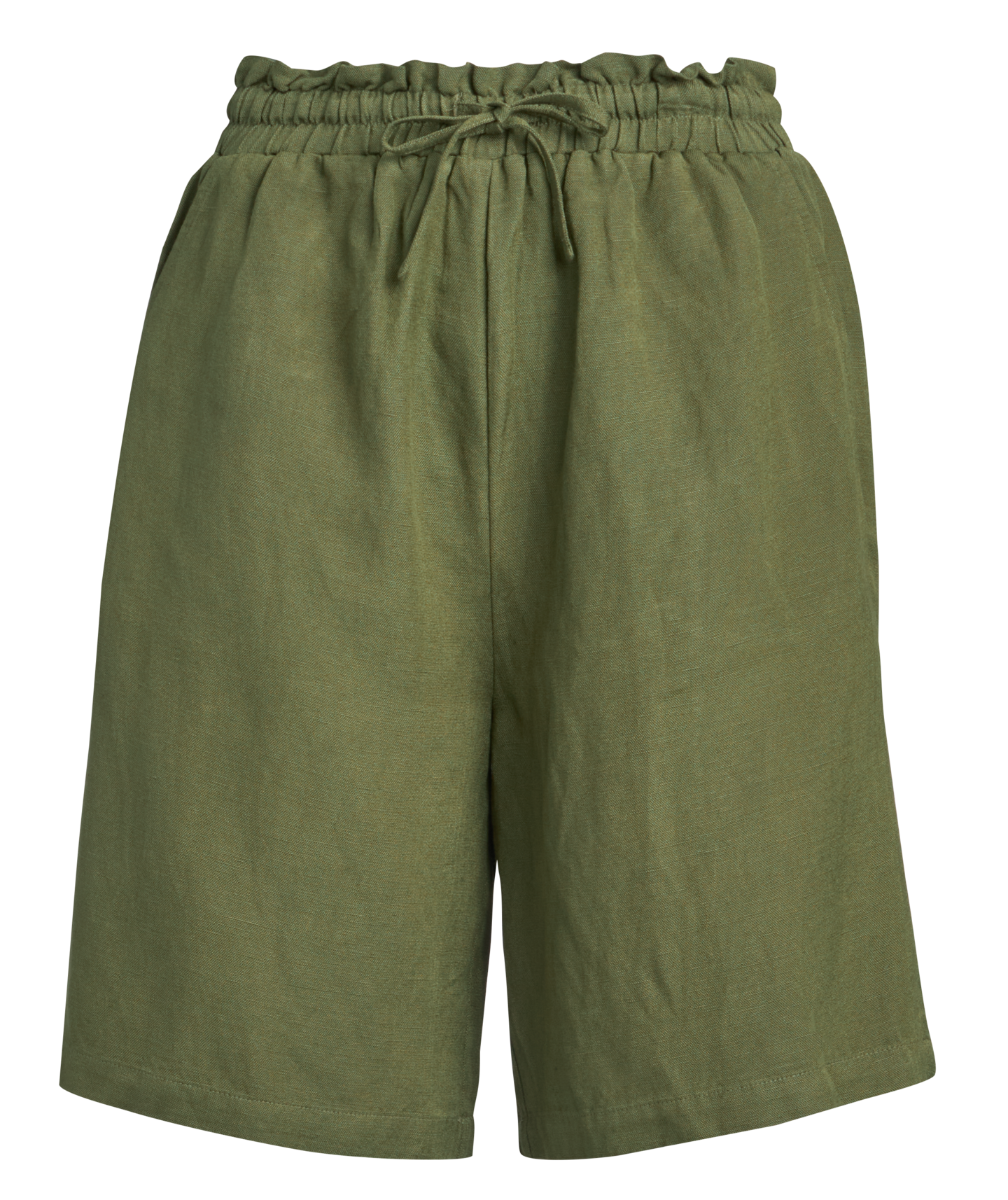 mywear Amelia naisten pellavashortsit