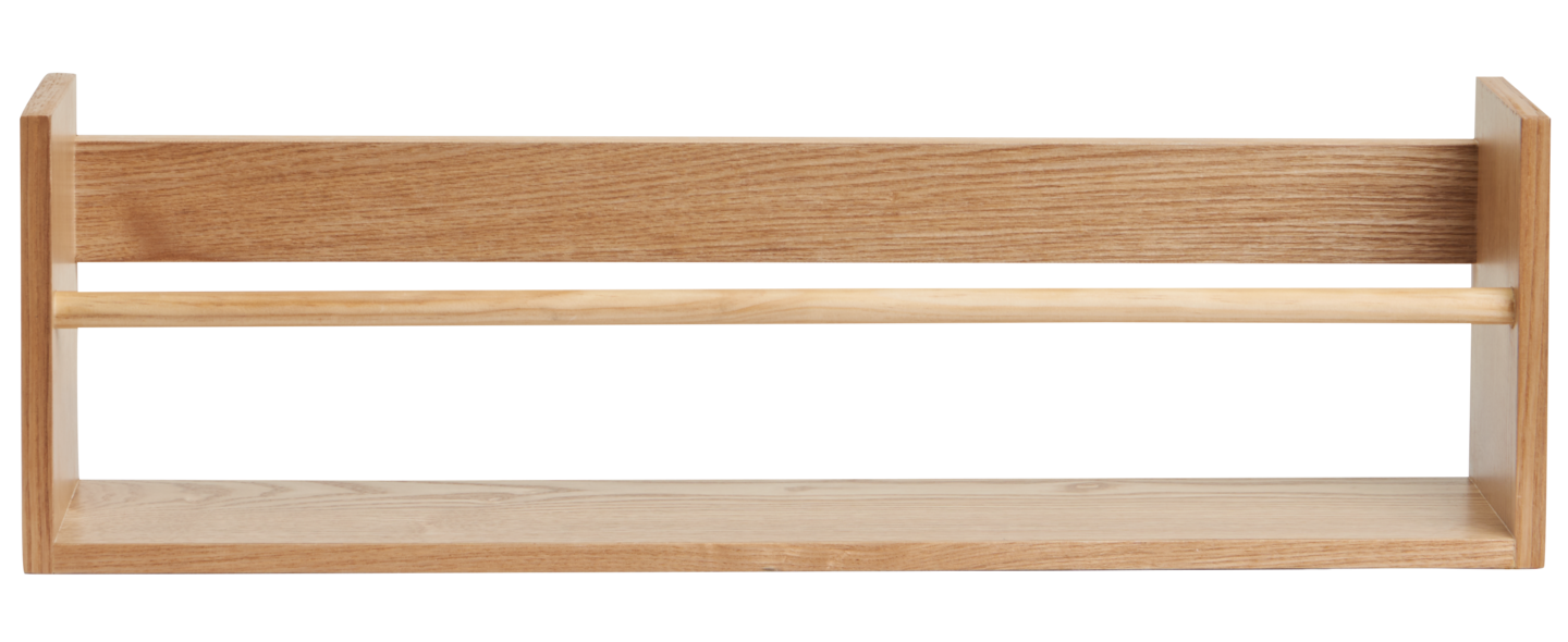 myhome lehtihylly 60 x 12 x 18 cm natural