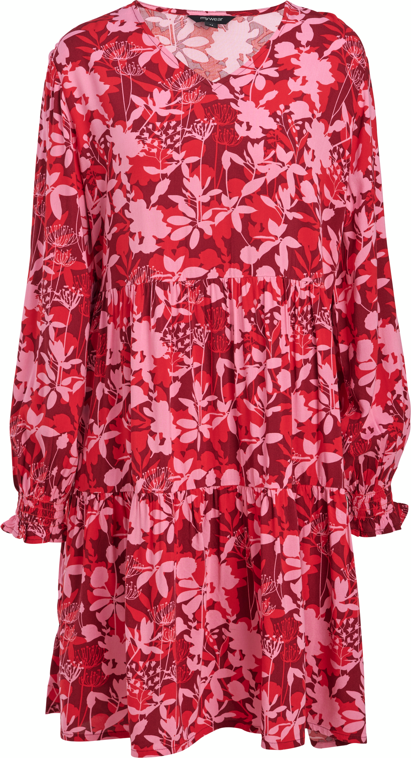 mywear naisten mekko Sena punainen