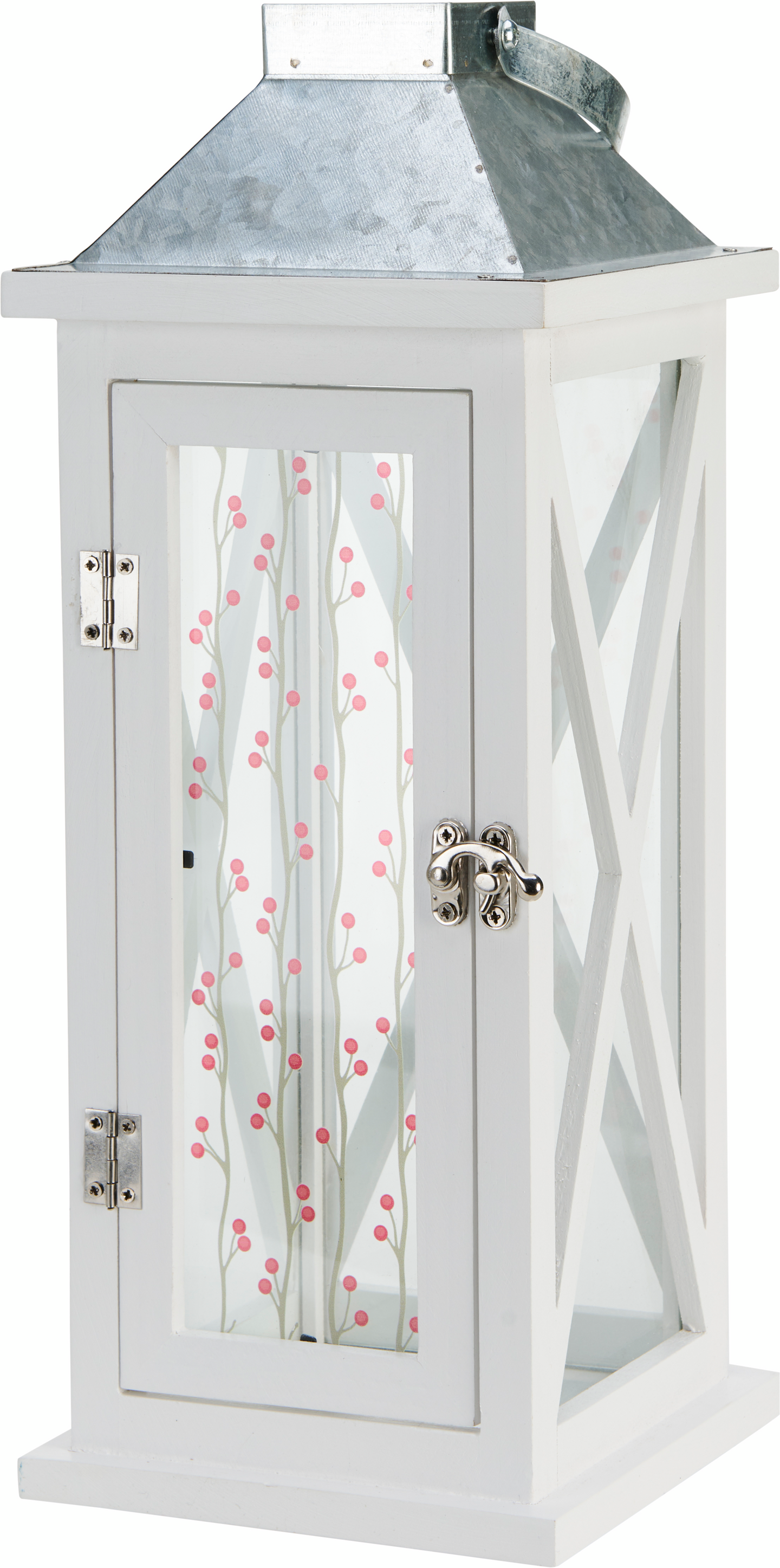 myhome Lumimarja lyhty 38 cm valkoinen