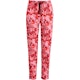 1. mywear naisten pyjamahousut Soft, Kukka punainen