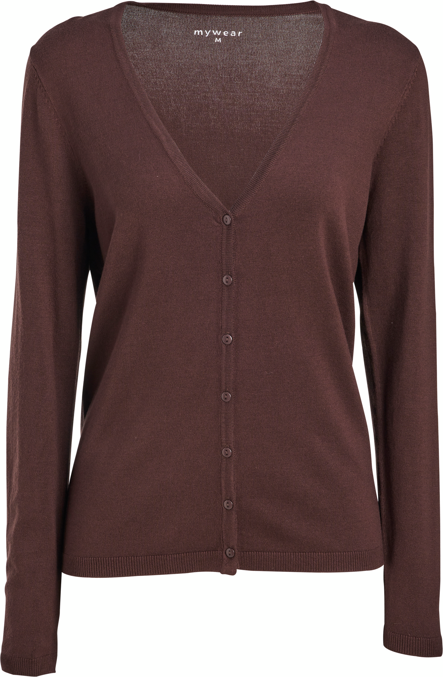 mywear naisten neuletakki Emmy ruskea