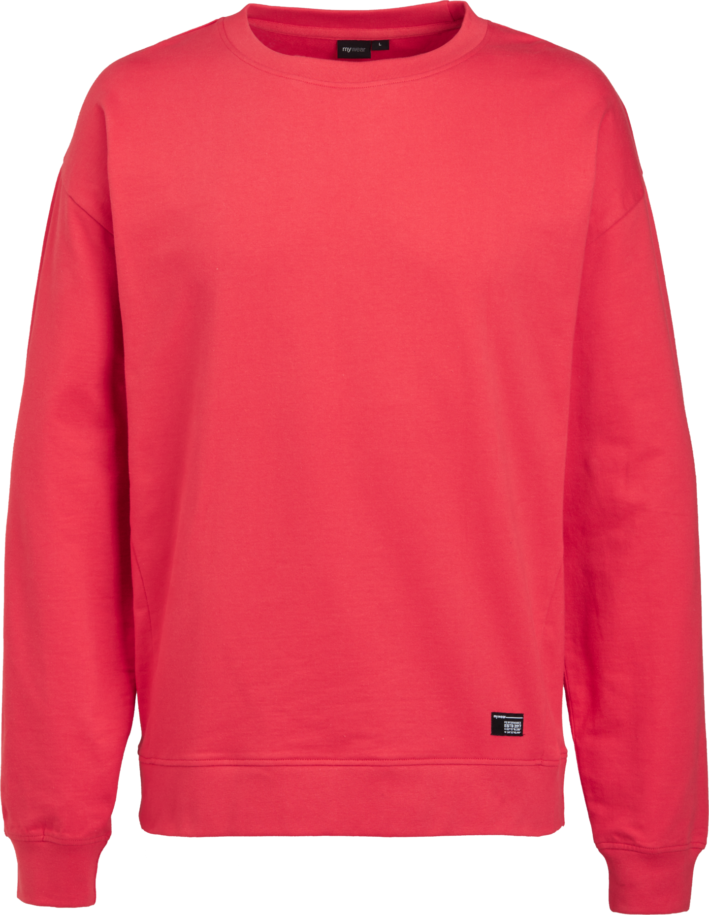 mywear miesten collegepaita Noa punainen