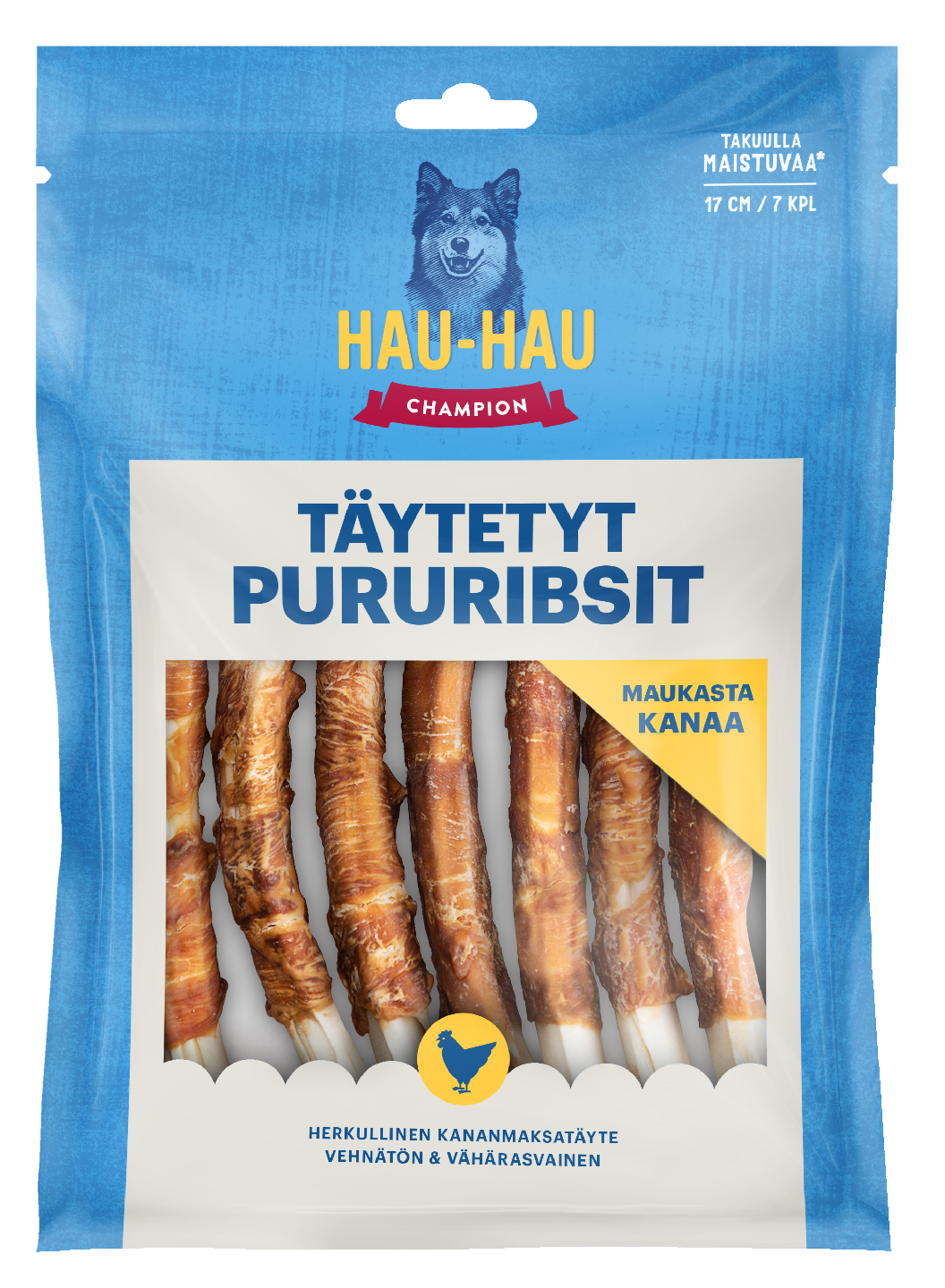 HHC Täytetyt pururibsit 490g QPA