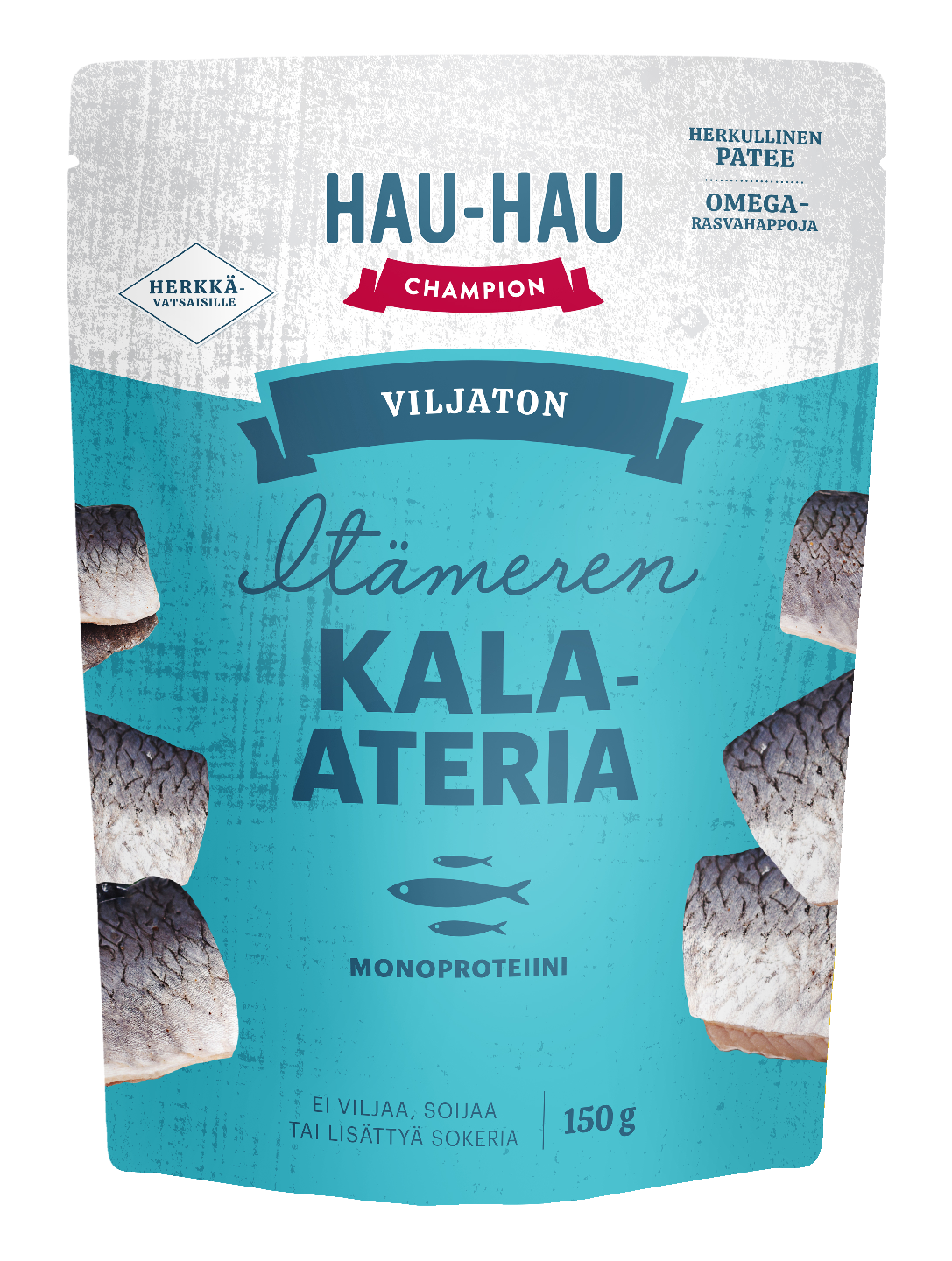 Hau-Hau Champion Viljaton Itämeren kala-ateria 150g