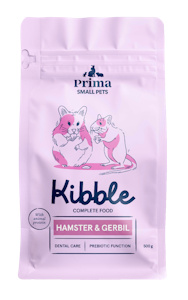 Prima Small Pets Kibble täysravinto hamstereille ja gerbiileille 500g