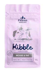 Prima Small Pets Kibble täysravinto hiirille ja rotille 500g