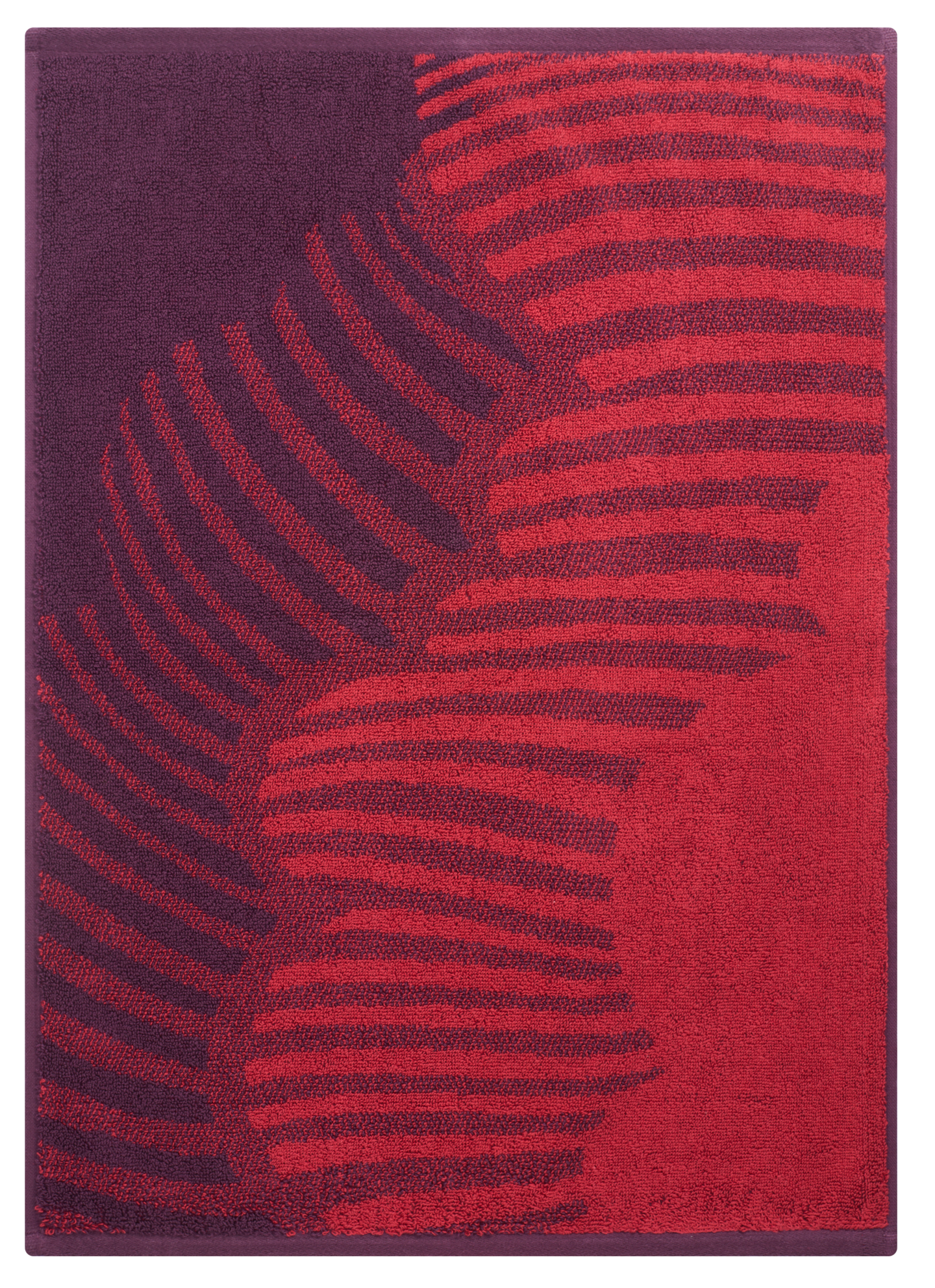 myhome Hattarainen pyyhe 50x70 cm puolukka