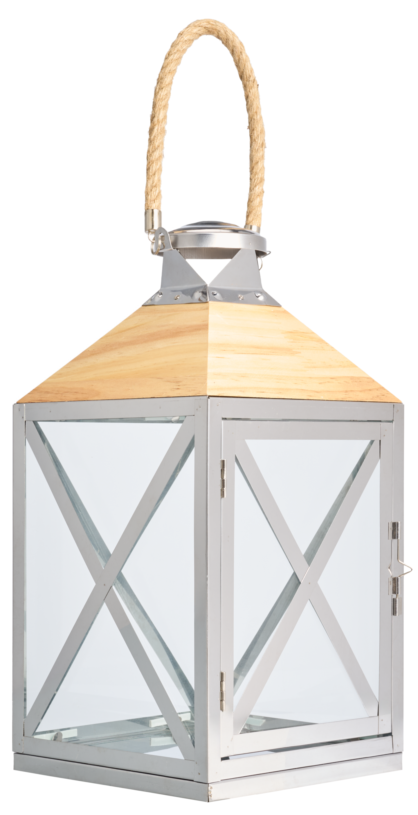 myhome Lux lyhty 38cm hopea