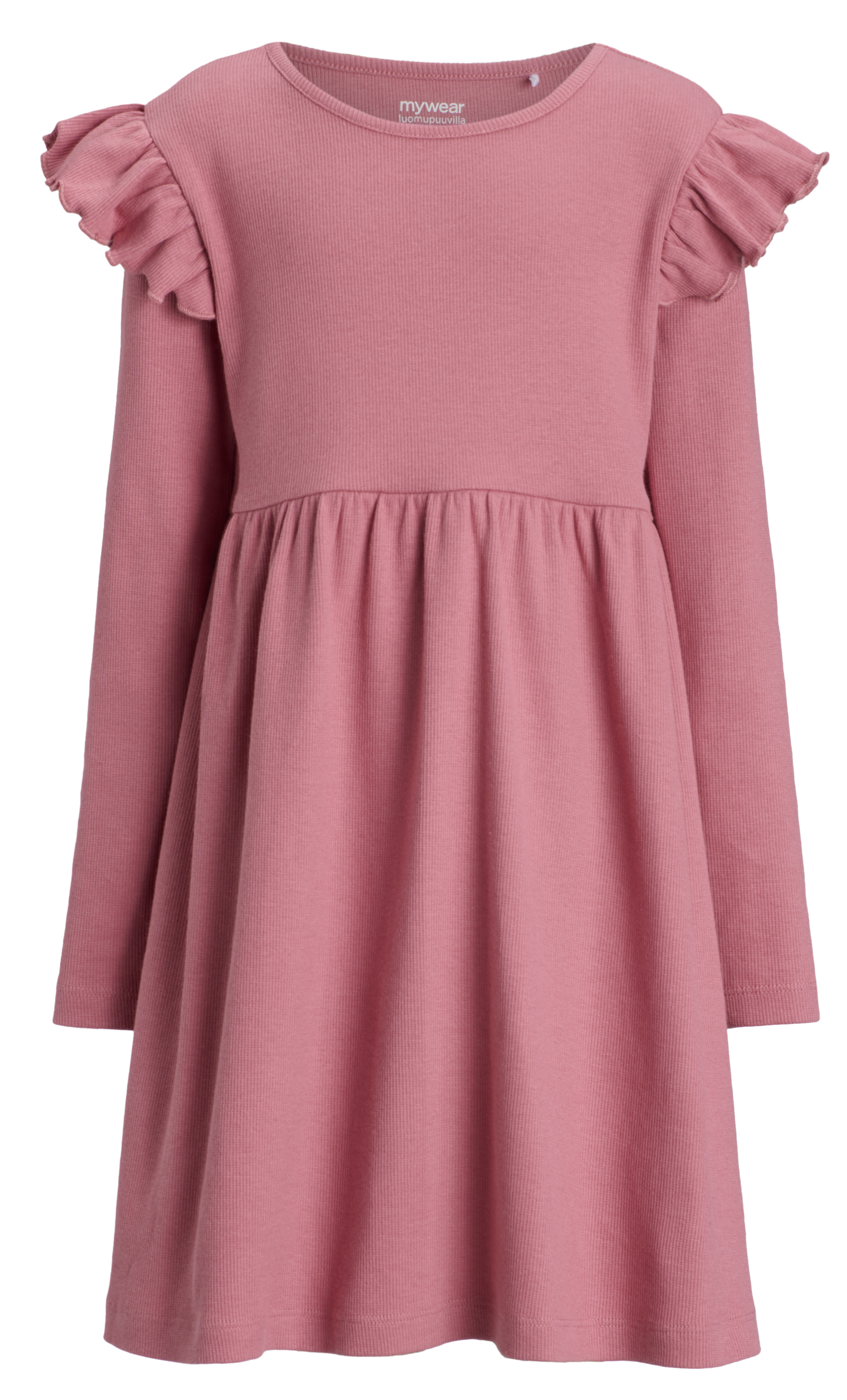 mywear Jolie ribbimekko vaaleanpunainen