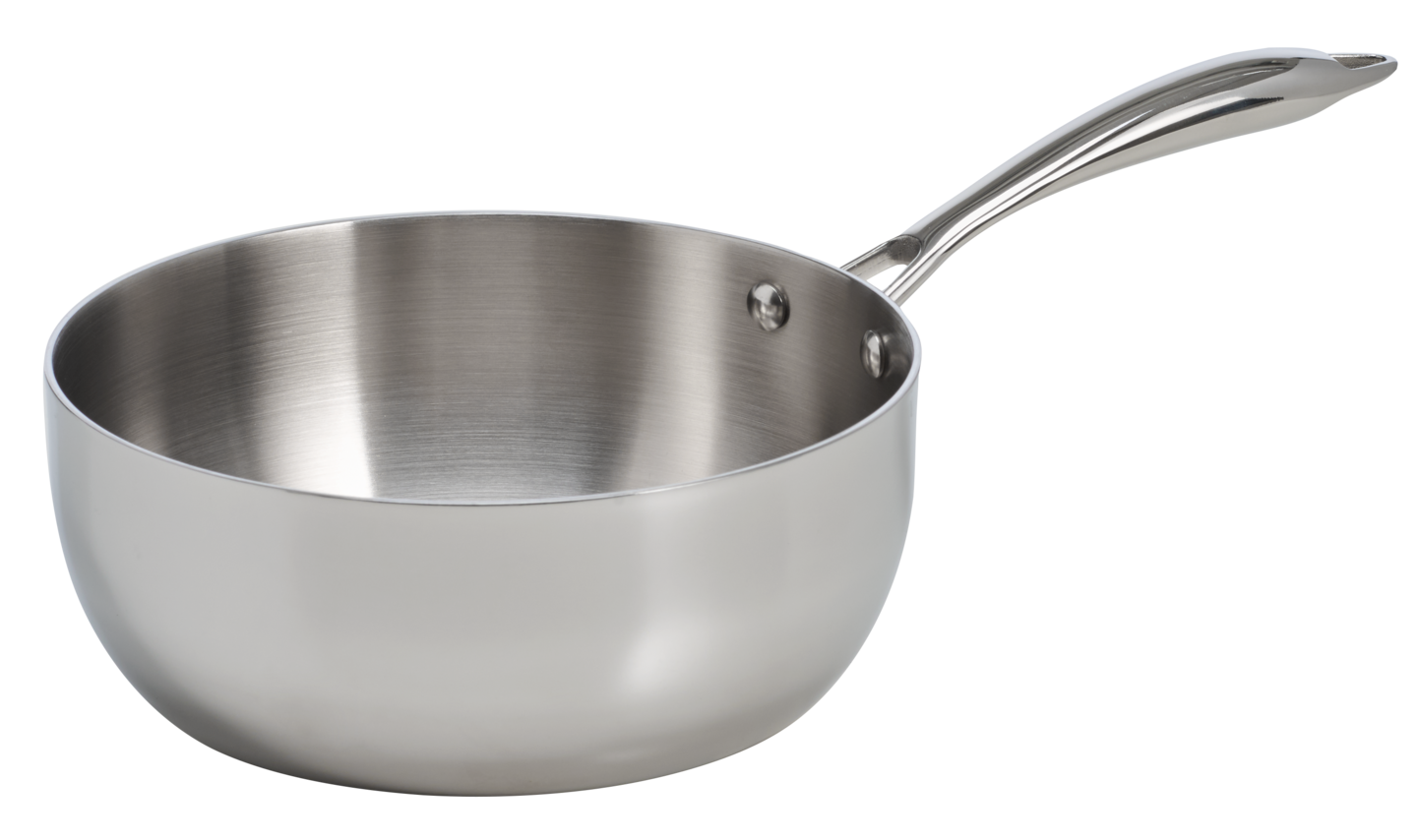 myhome pyöreä teräskasari 20 cm TRI-PLY