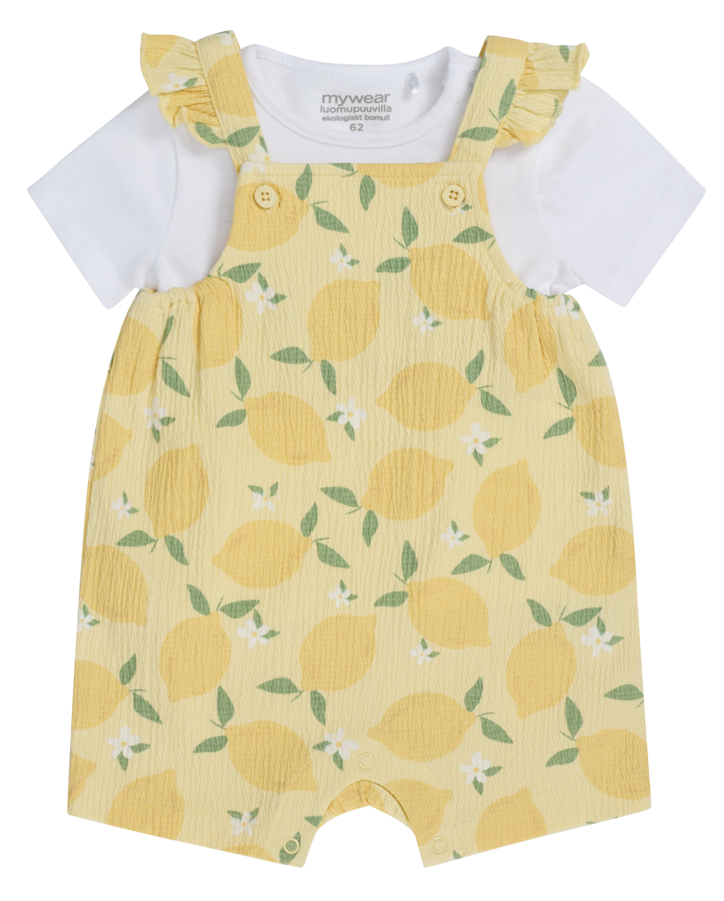 mywear Mimmi haalarisetti keltainen