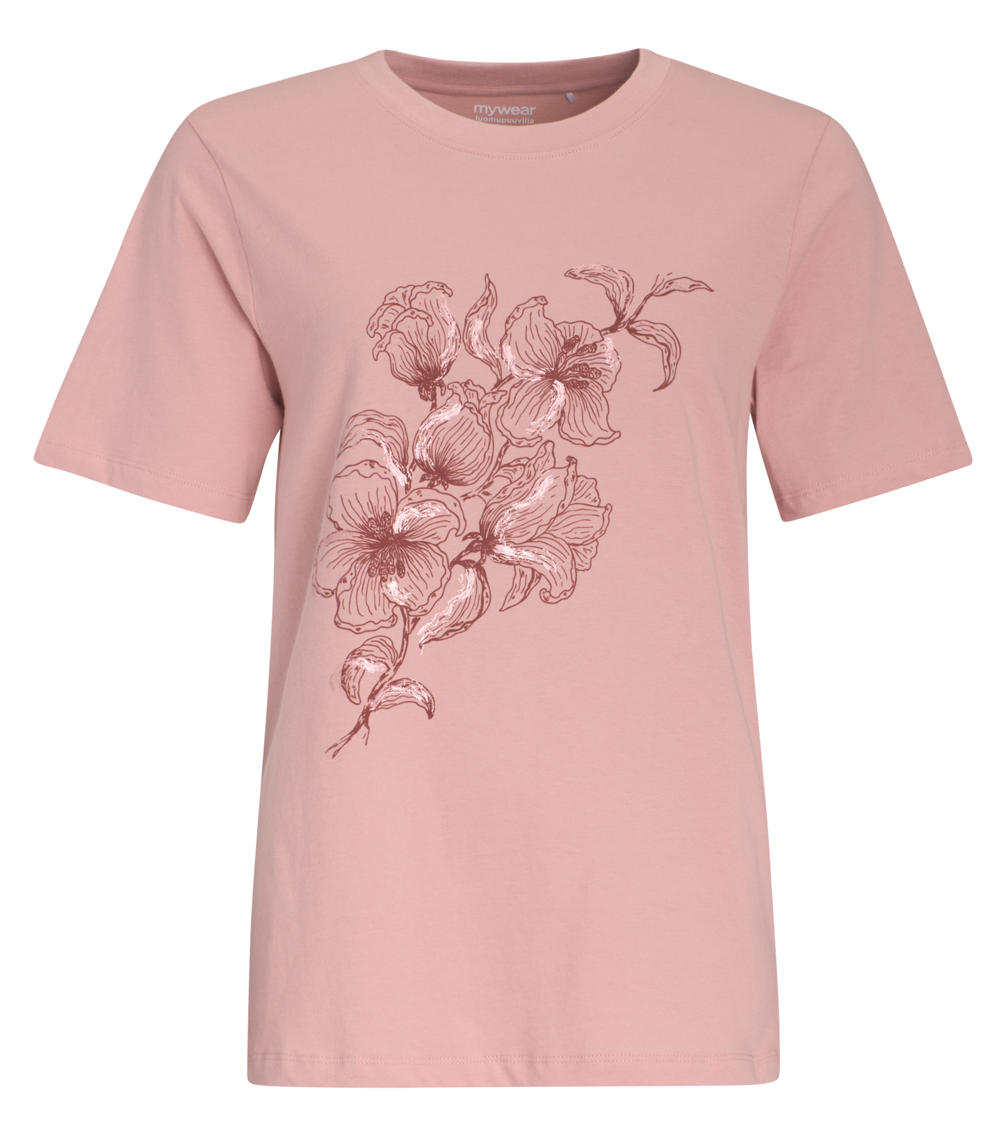 mw CAFE t-paita rosa kuk M