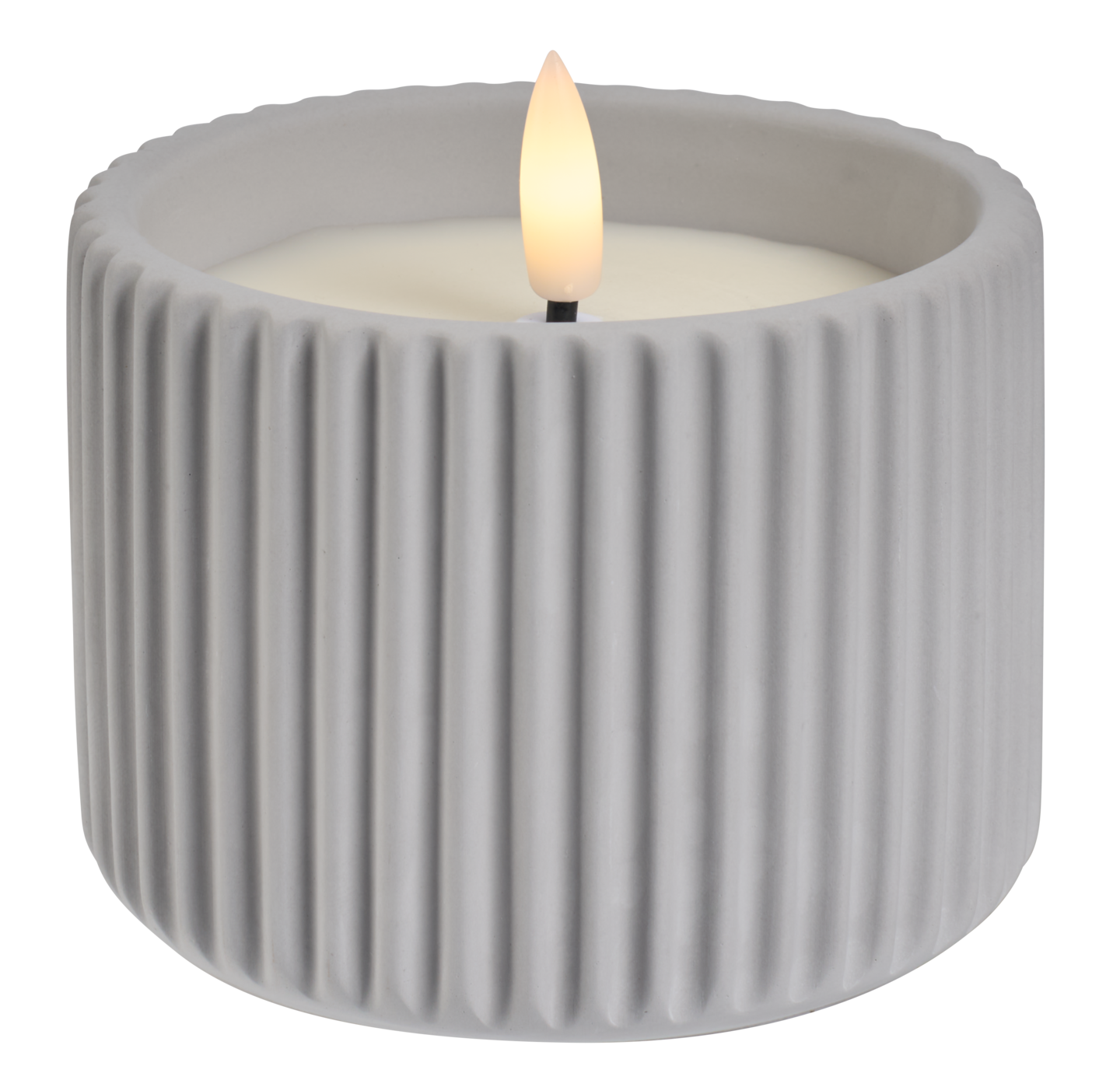 myhome Betoni led-kynttilä 8 cm