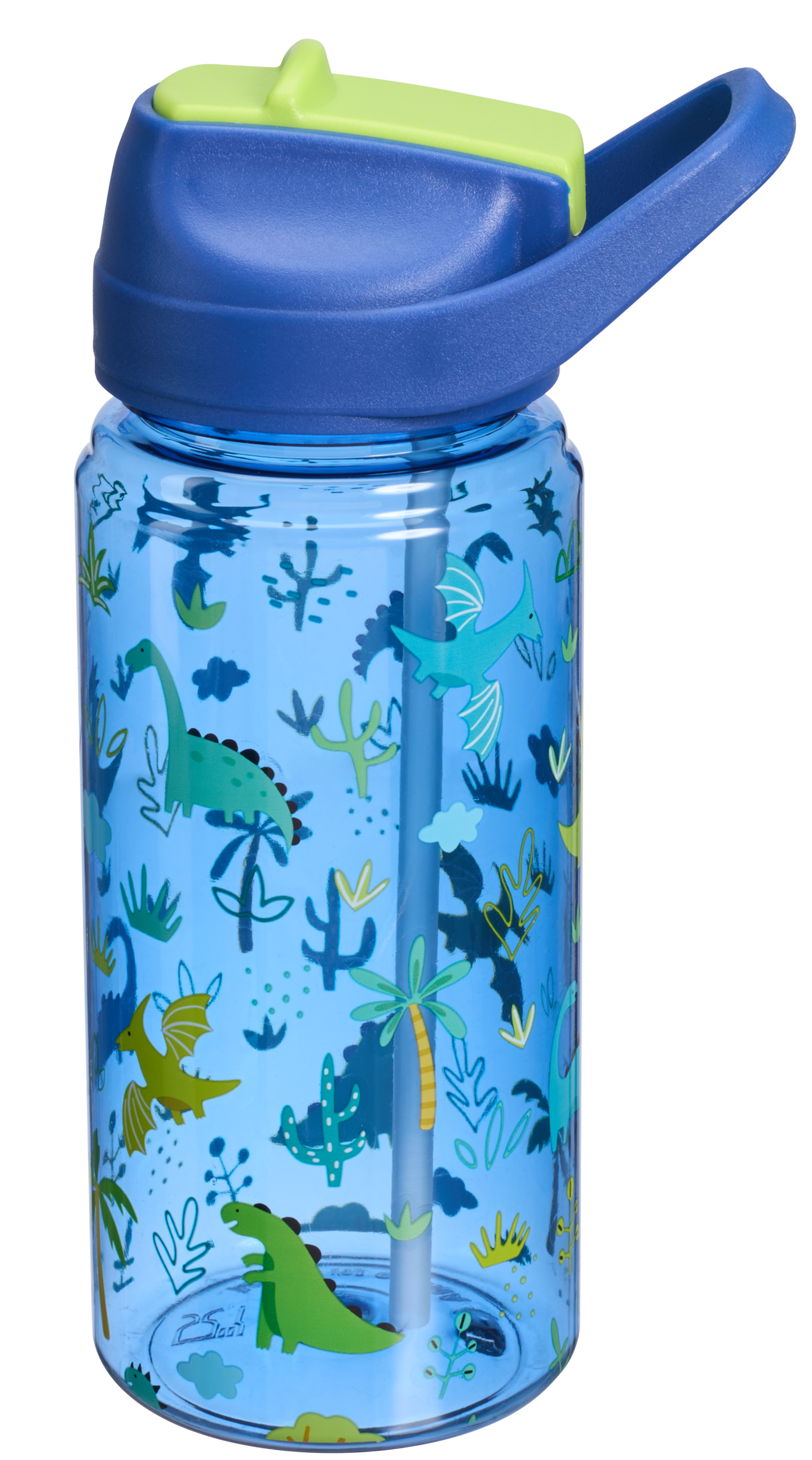 myhome Dinosaurus juomapullo 600 ml sininen