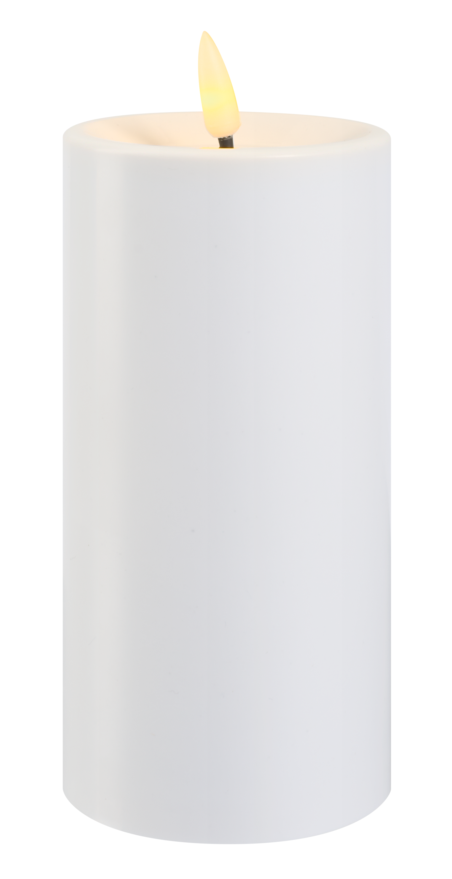 myhome led-kynttilä 15 cm valkoinen