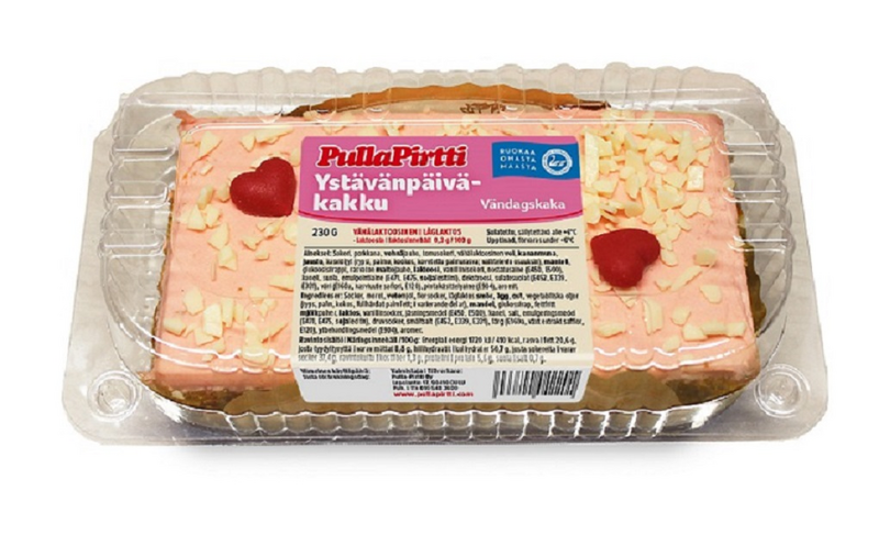 PullaPirtti Ystävänpäiväkakku 230g vlakton sulatettu konditoriatuote | K- Ruoka Verkkokauppa