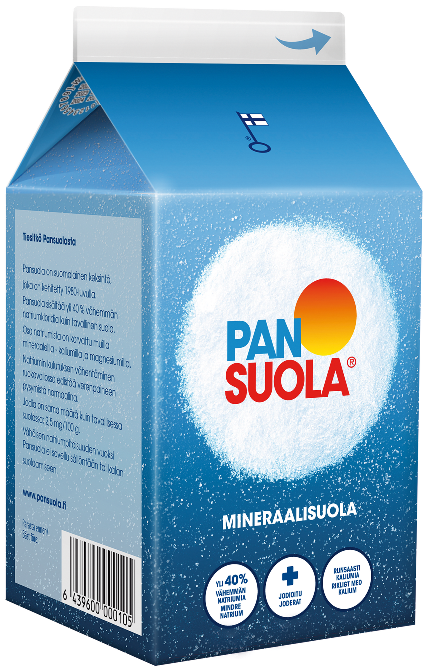 Pansuola mineraalisuola 450 g