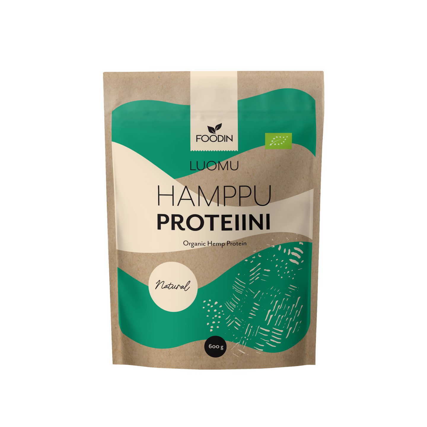 Foodin Hamppuproteiini, luomu 600g