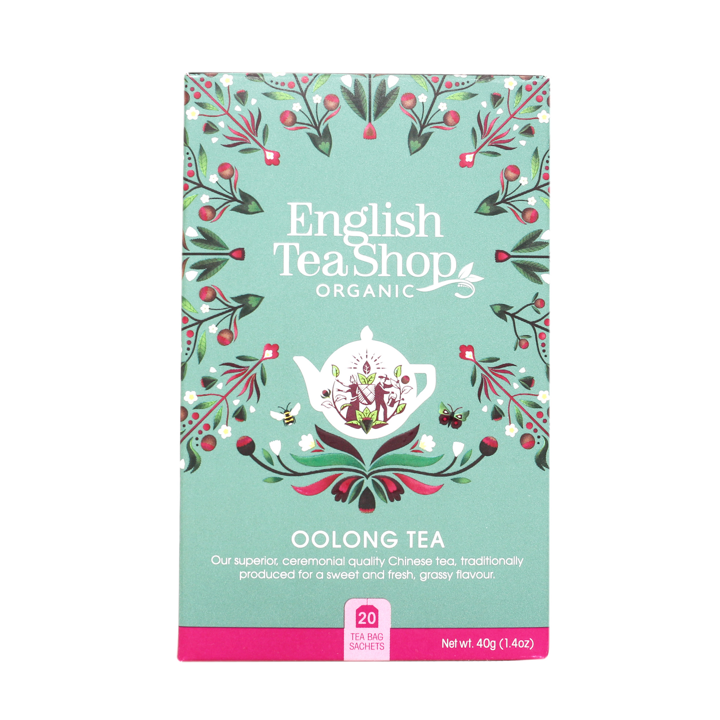 English Tea Shop Musta tee Oolong Tea 20 pss 40 g luomu