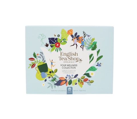 English Tea Shop teelahjapakkaus 48 pss Your Wellness luomu