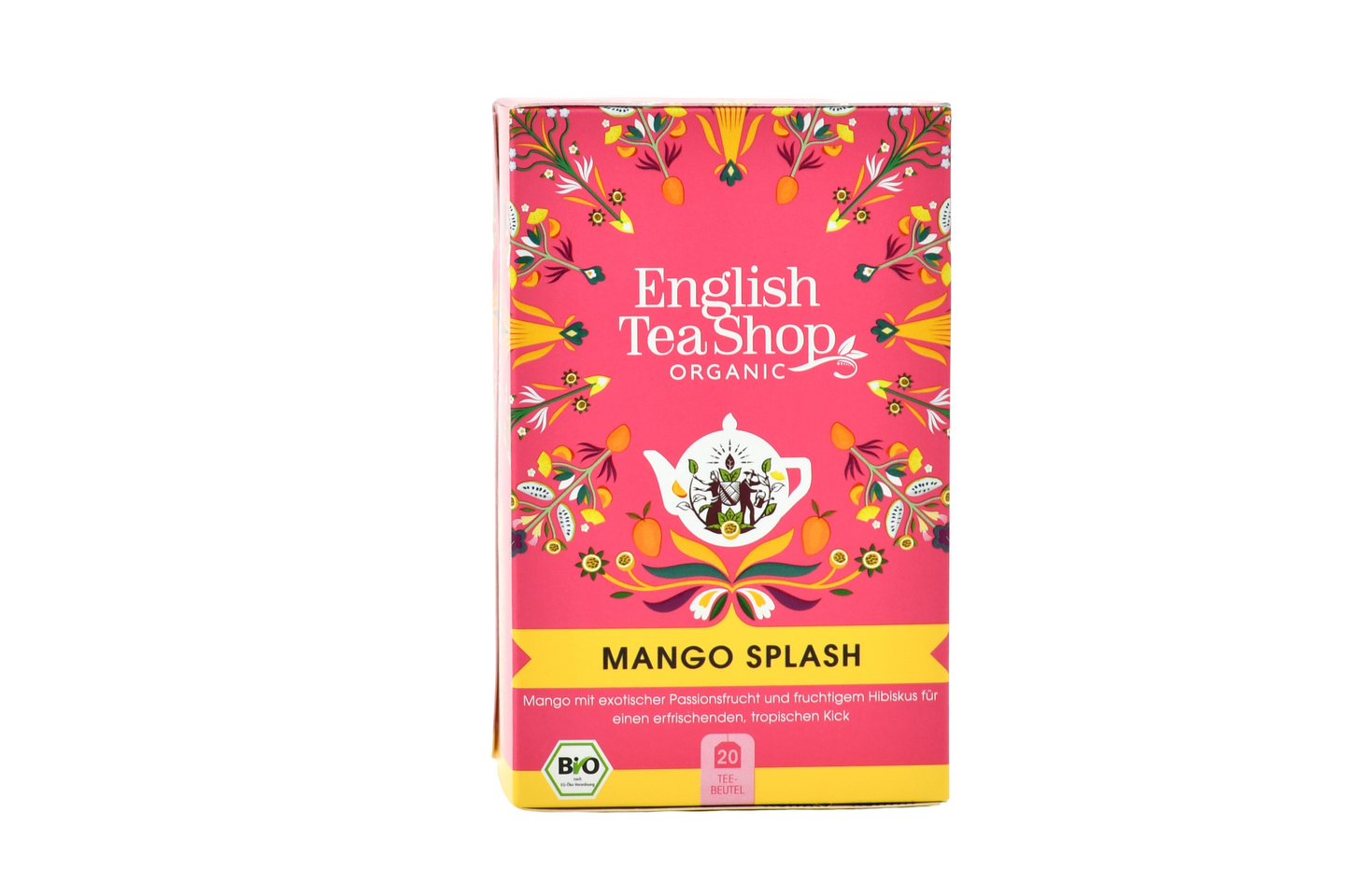 English Tea Shop Luomu hauduke Mango Splash kofeiiniton 20 pss 40g
