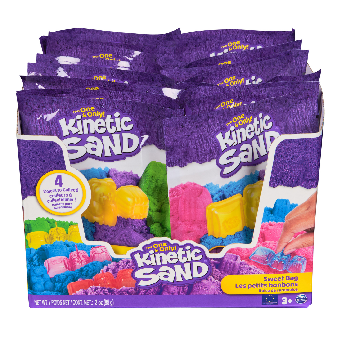 Kinetic sand candy hiekka ja muotti 85g