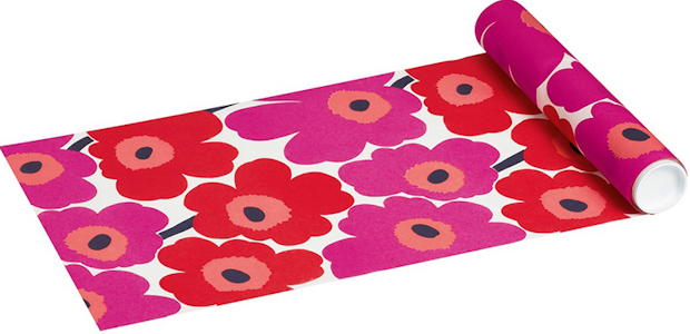 Marimekko 33cm Unikko punainen 1kpl kaitaliina