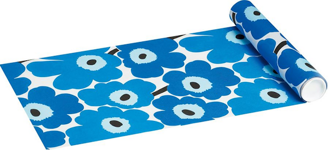 Marimekko 33cm Unikko sininen 1kpl kaitaliina