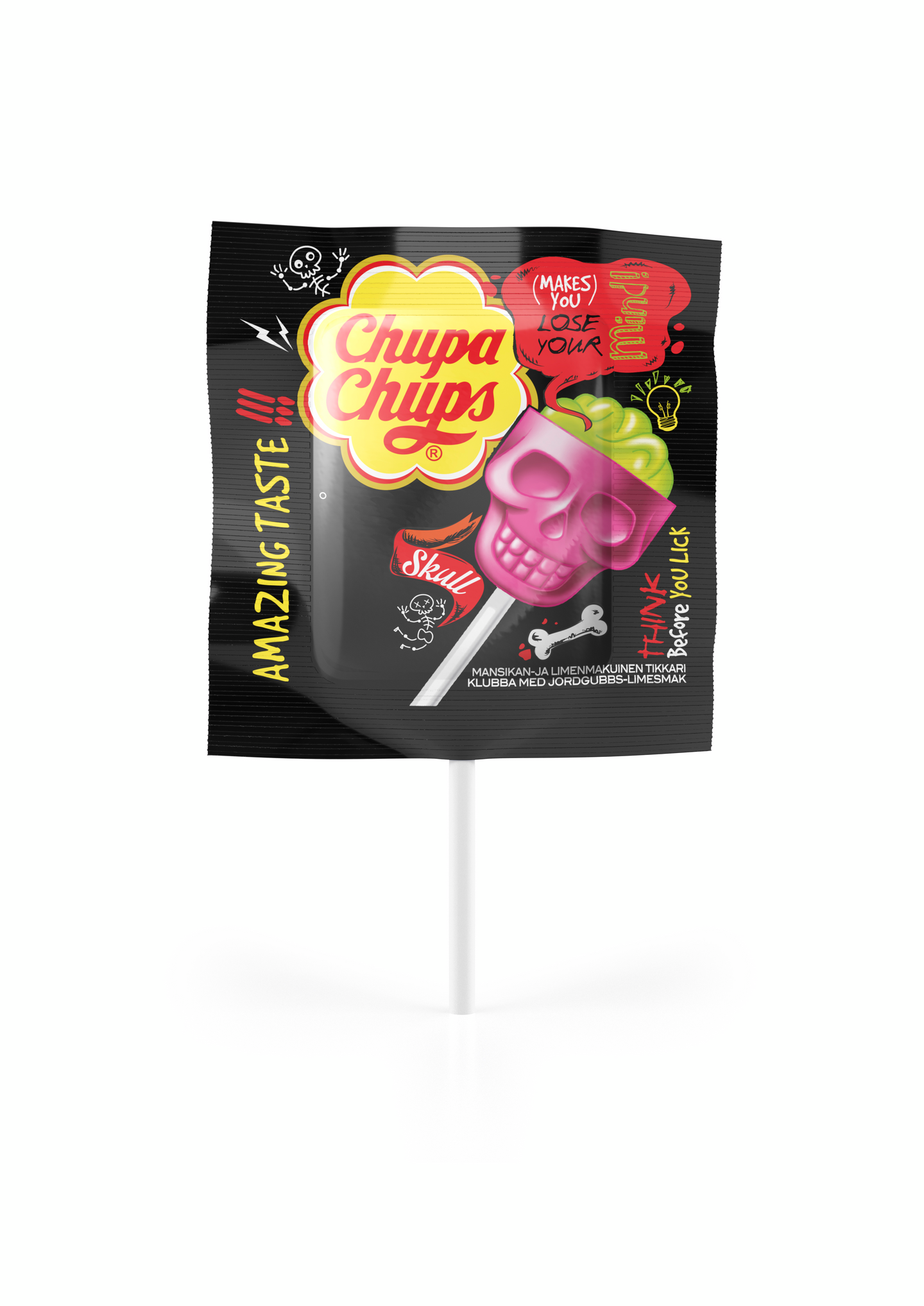 Chupa Chups 15g Skull tikkukaramelli