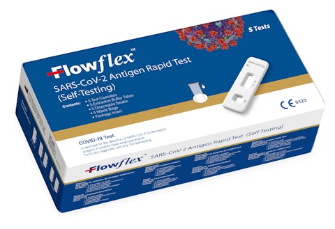Acon Flowflex SARS-CoV-2 Antigen Rapid pikatesti 5kpl