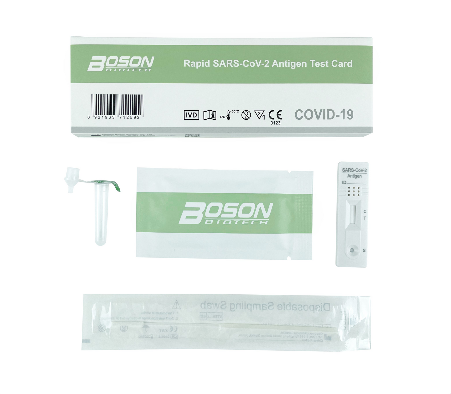 Boson SARS-COV-2-Antigeenipikatesti 1kpl