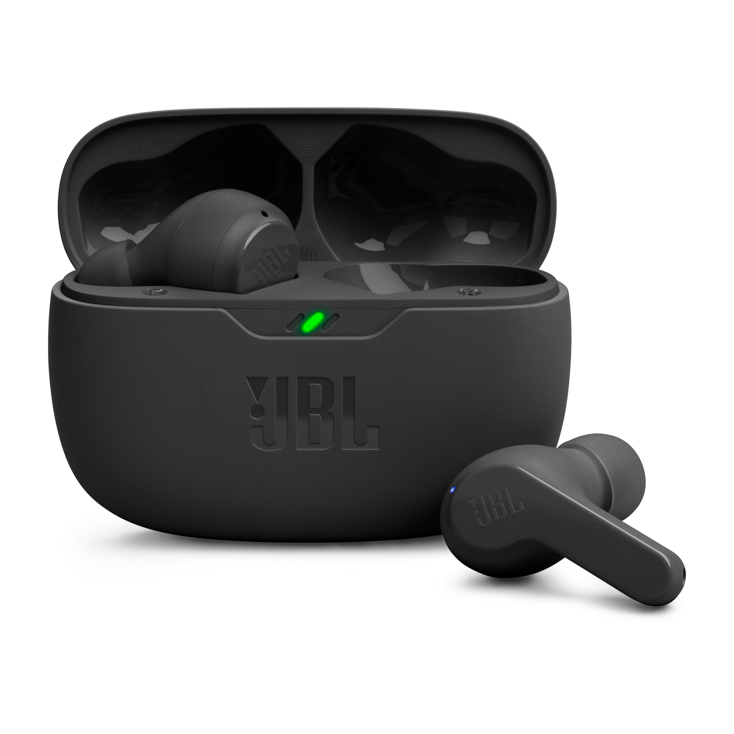 JBL Vibe Beam -langattomat nappikuulokkeet, musta