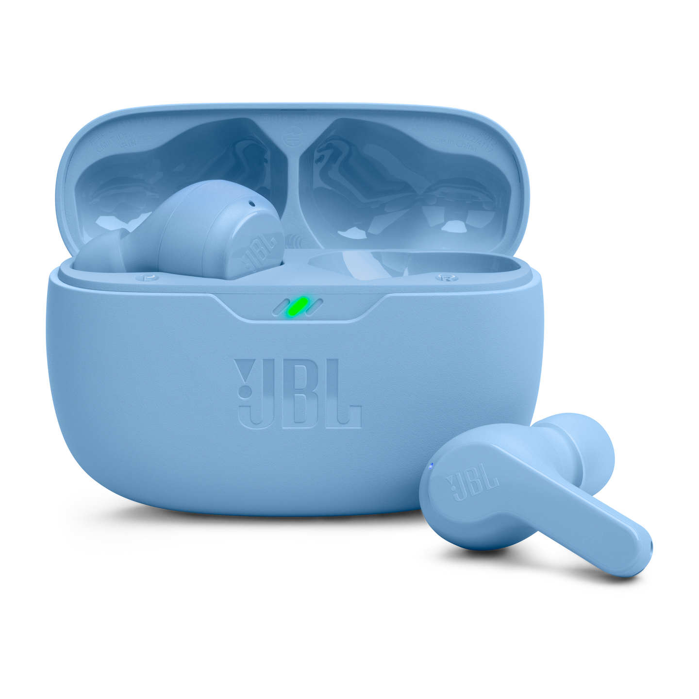 JBL Vibe Beam -langattomat nappikuulokkeet, sininen