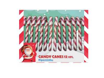 Candy Canes 144g Karkkikeppi