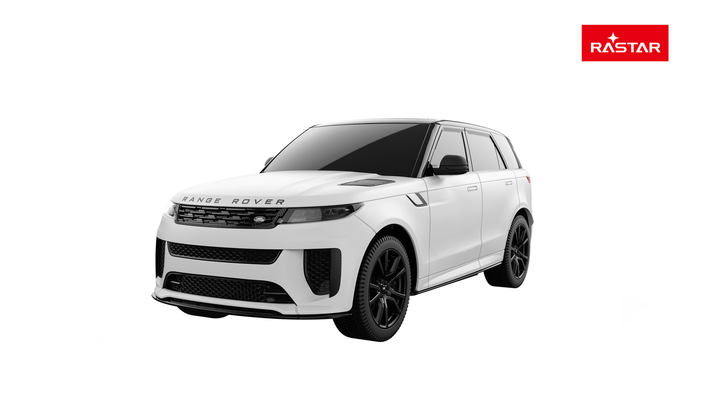 RASTAR 1:24 Range Rover Sport SV Radio-Ohjattava Valkoinen